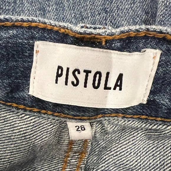 PISTOLA Charlie High Rise Straight Jeans - Picture 3 of 7
